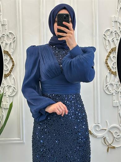 Sare Abiye Lacivert