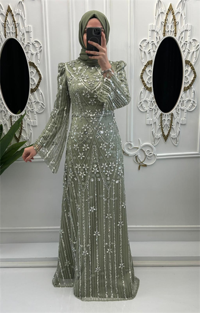 Şayeste Abiye Çağla Yeşili