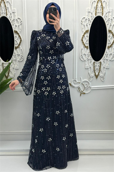 Şayeste Abiye Lacivert