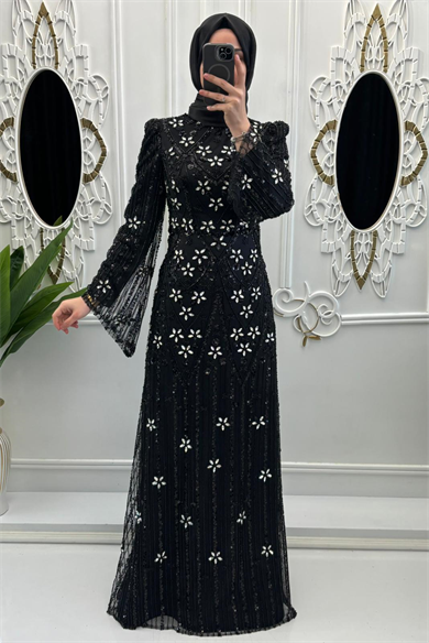 Şayeste Abiye Siyah