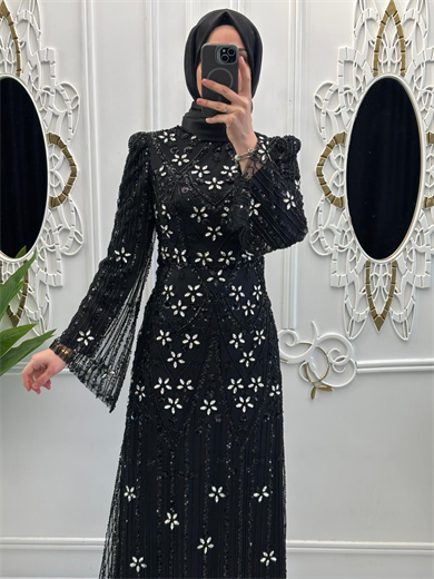 Şayeste Abiye Siyah