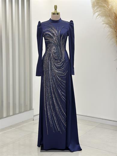 Solıs Abiye Lacivert