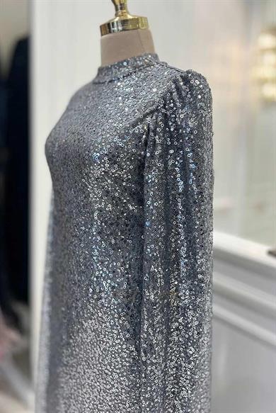 Sürpriz Abiye Antrasit