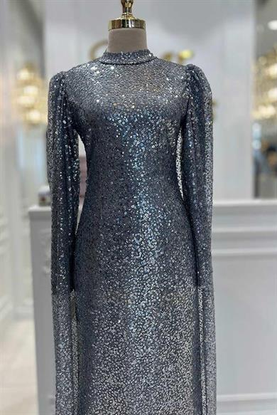 Sürpriz Abiye Antrasit