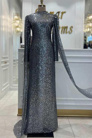 Sürpriz Abiye Antrasit