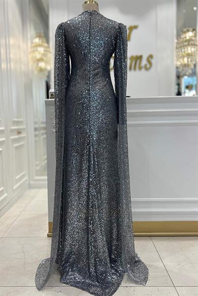 Sürpriz Abiye Antrasit