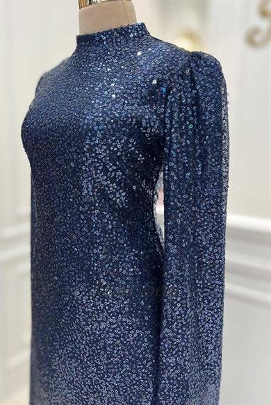 Sürpriz Abiye Lacivert