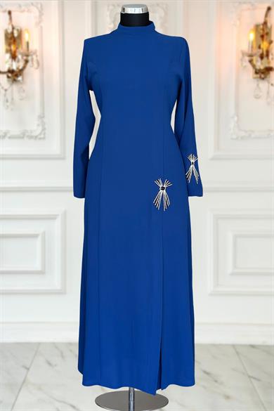 Tuay Abiye Elbise İndigo