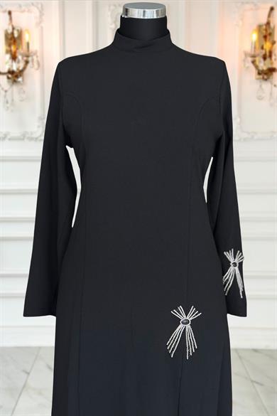 Tuay Abiye Elbise Siyah