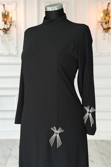 Tuay Abiye Elbise Siyah