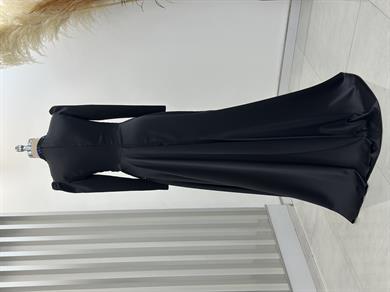 Verona Abiye Siyah-Saks