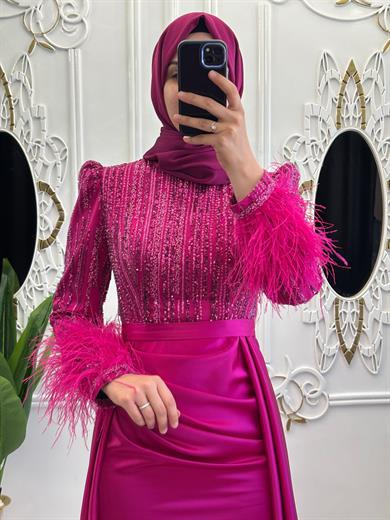 Yeni Hayat Abiye Fuşya