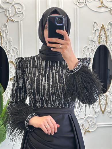 Yeni Hayat Abiye Siyah