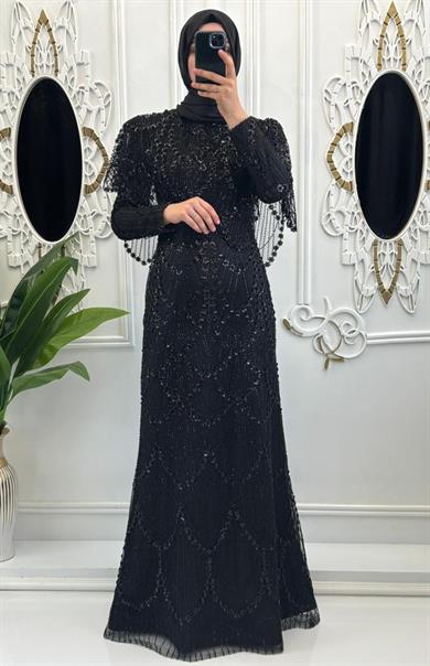 Yeni Lavanta Abiye Siyah