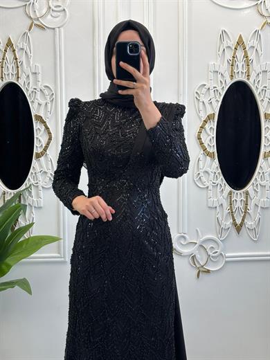 Yeni Maral Abiye Siyah