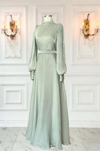 Zen Abiye Elbise Mint