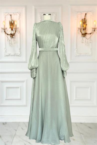 Zen Abiye Elbise Mint