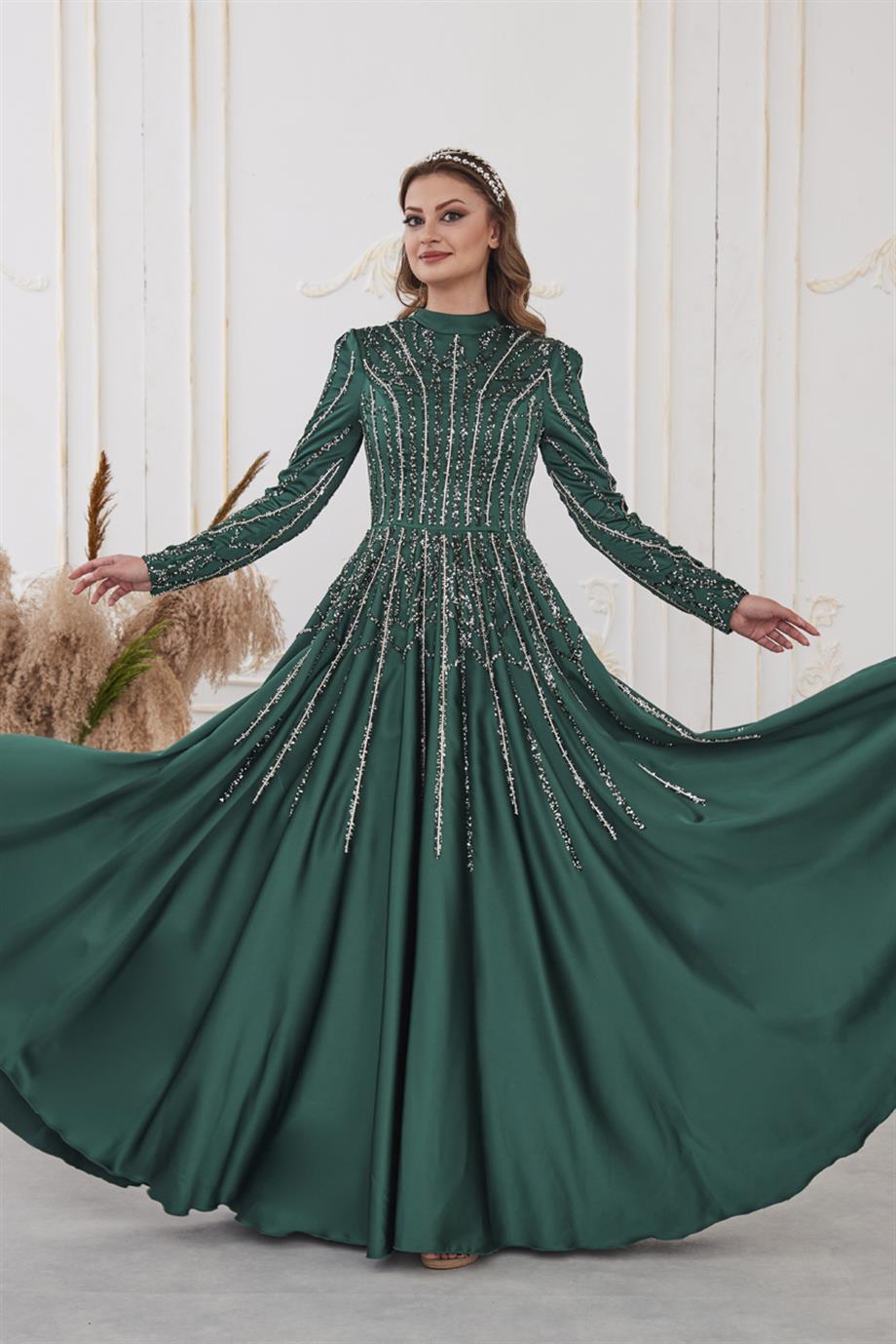 Dresslife Emma Abiye Zümrüt Tesettür Home