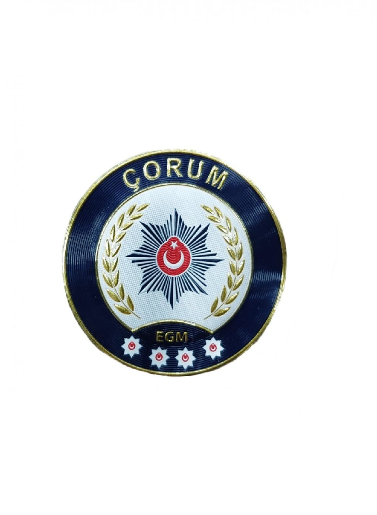 3 Boyutlu Çorum Arması İl 3D TPU Sistem Yeni