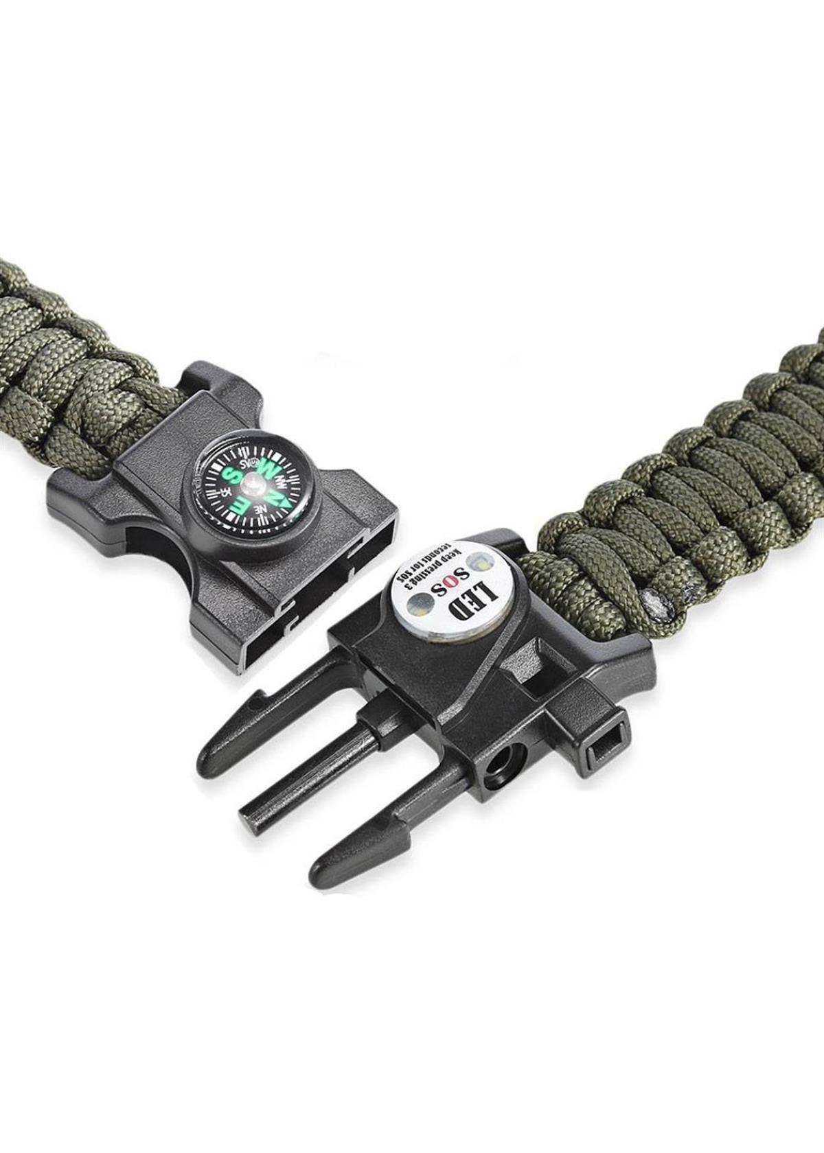 Bileklik Ve KolyelerParacord Outdoor Survival Bileklik