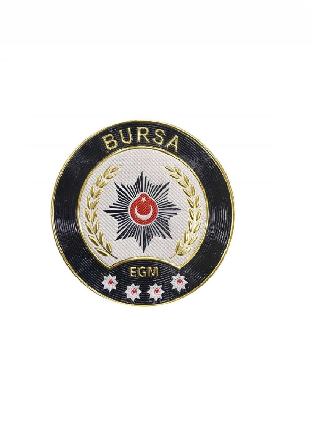 Bursa İl Polis Kol Görev Arması 3 Boyutlu Arması