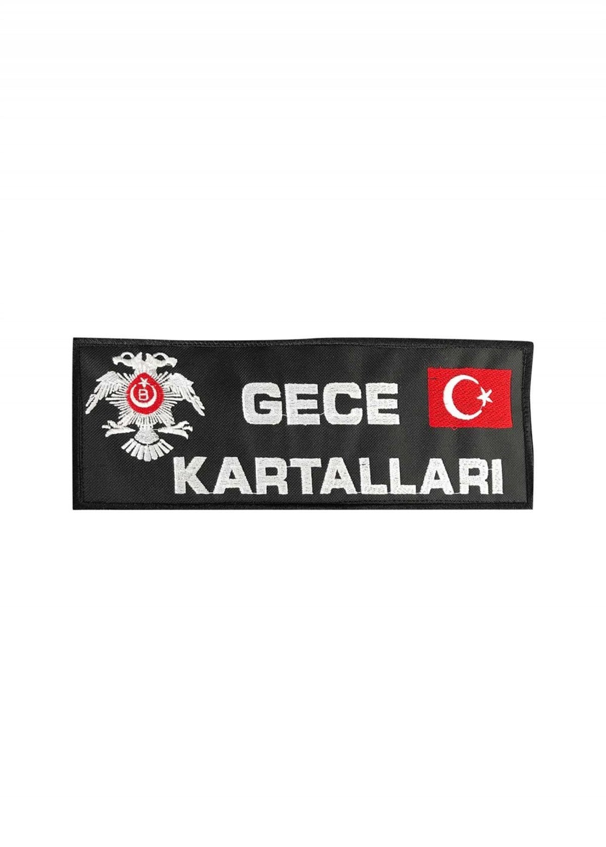 Gece Kartalları Bekçi Polis Yelek Arması