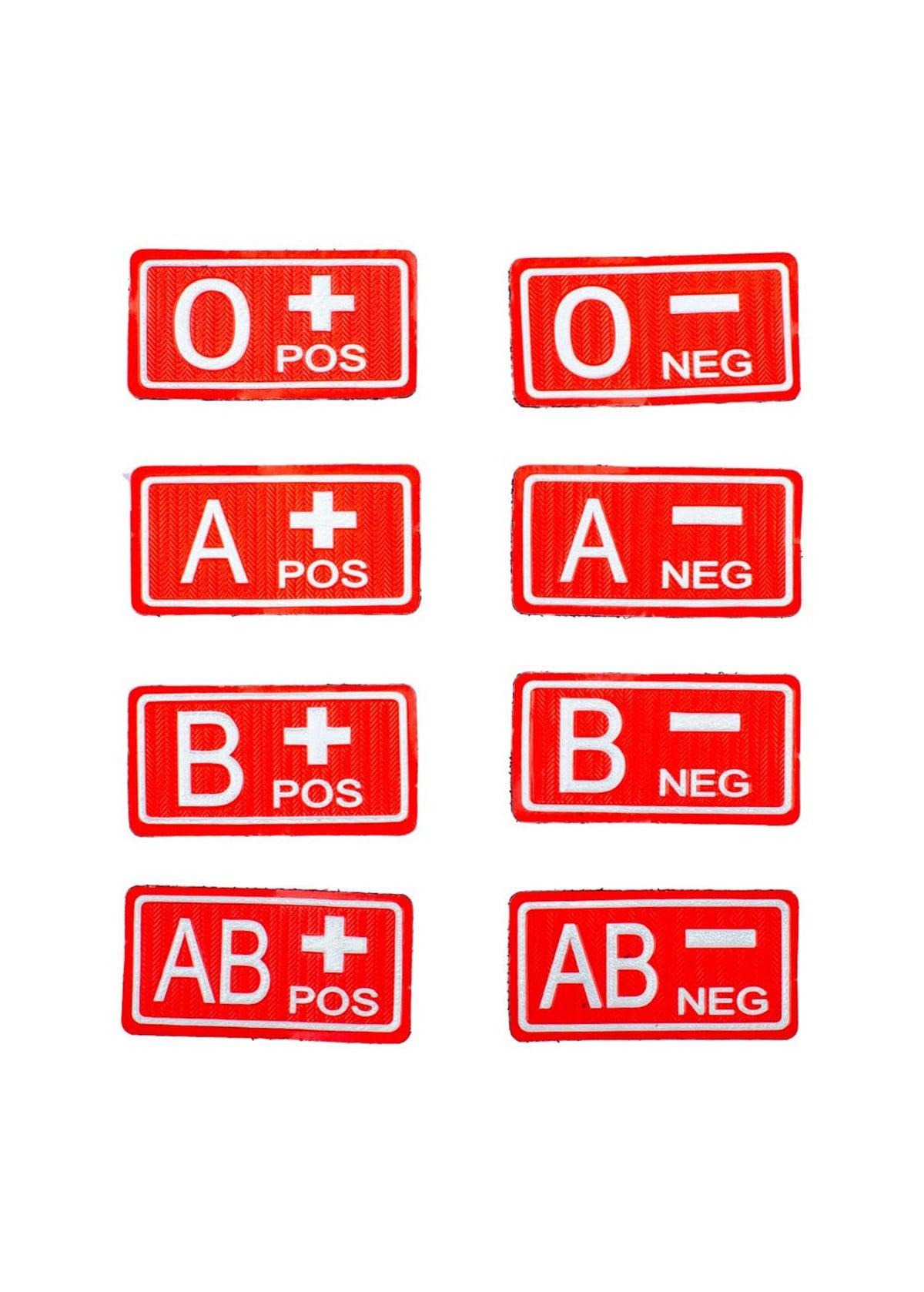 Kırmızı Pvc Kan Grubu