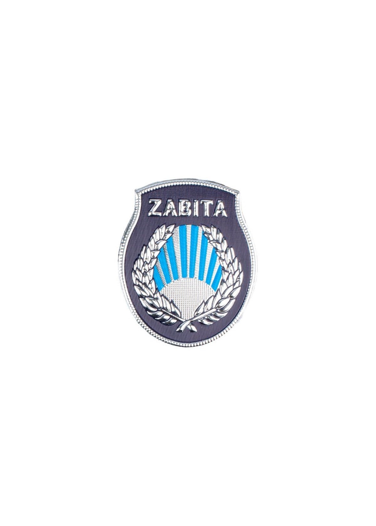 Lacivert Zabıta PVC Göğüs Arması
