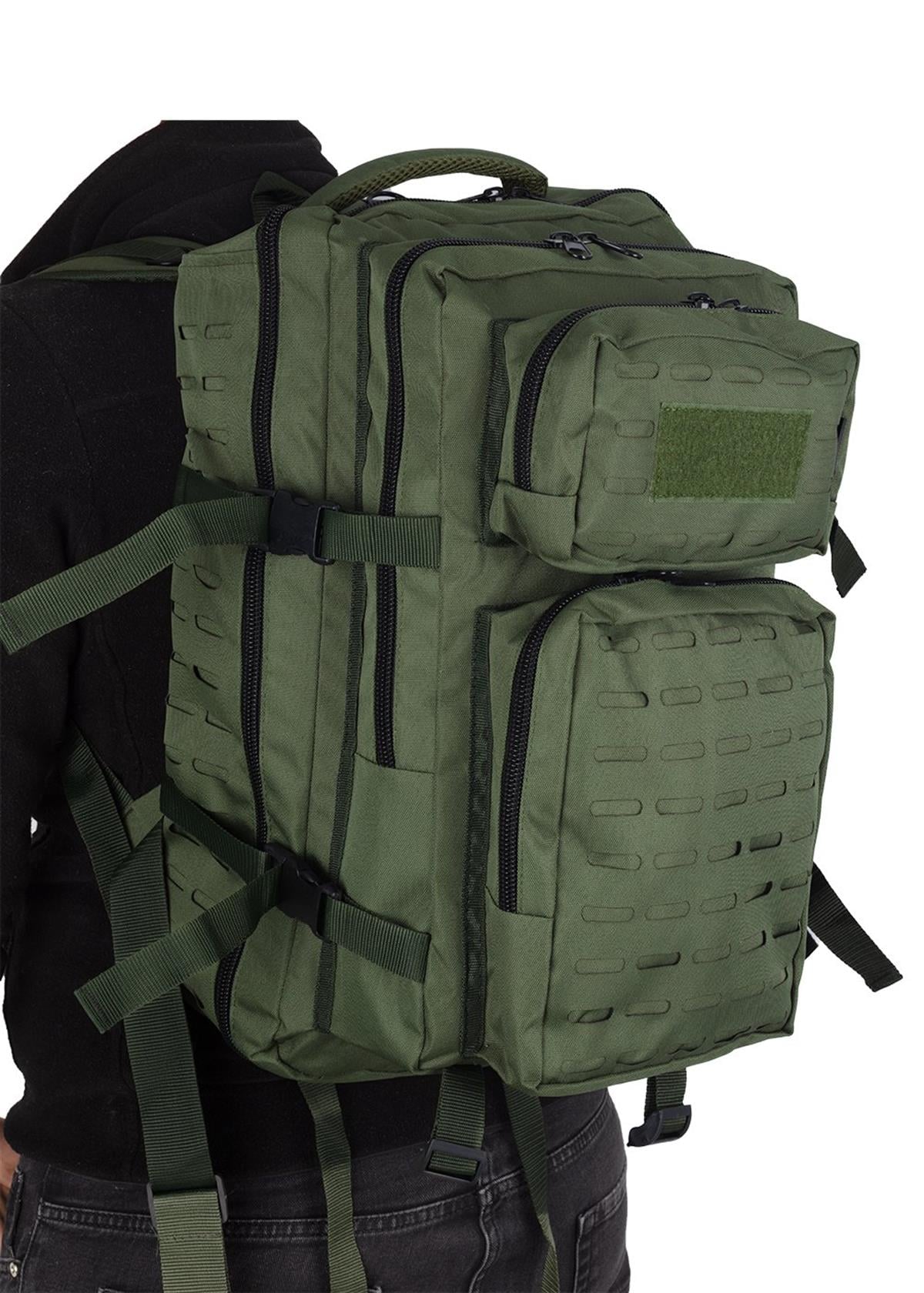 Outdoor ÇantaHaki Cordura Kumaş Taktikal Sırt Çantası