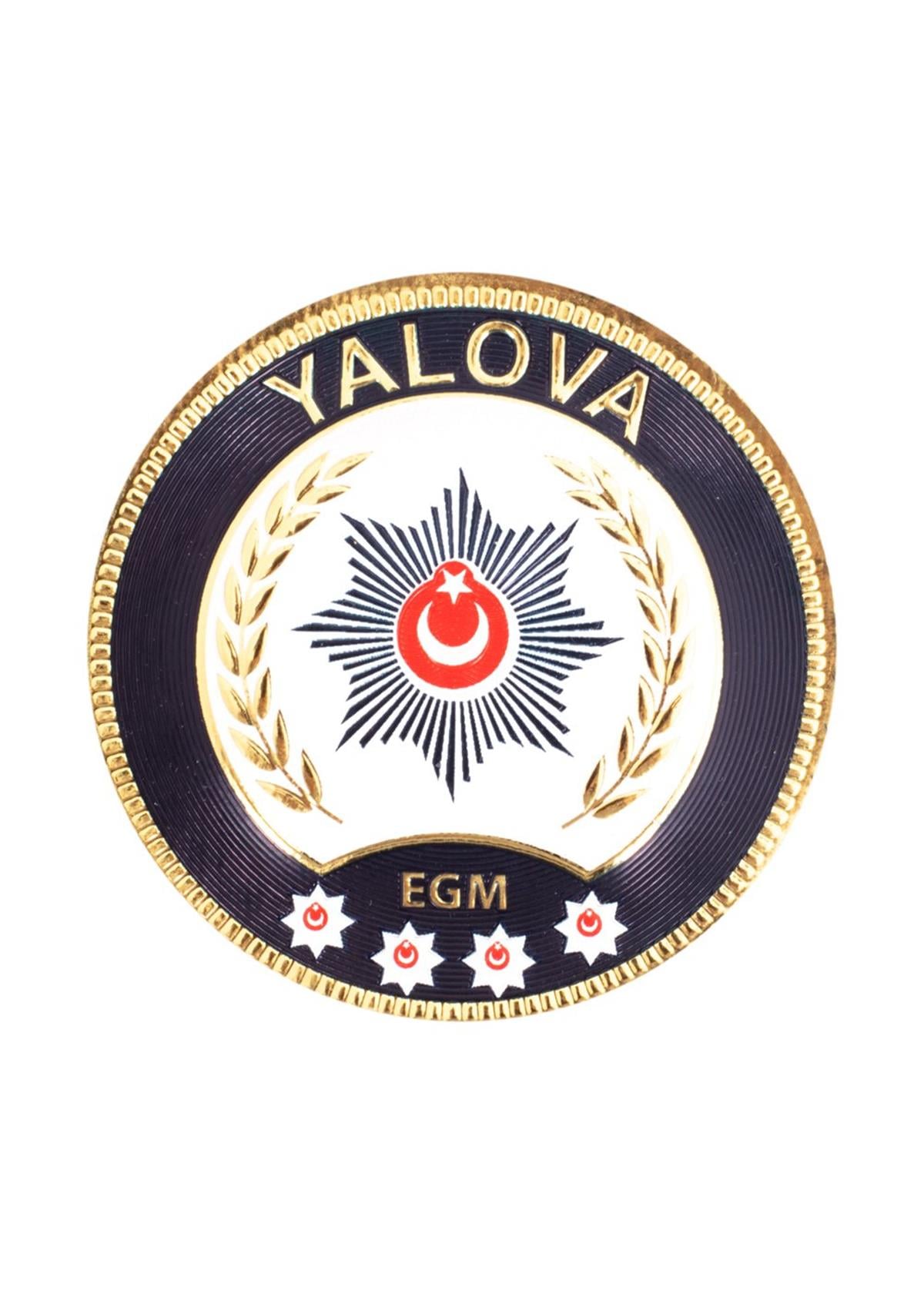 Polis İl ArmasıYalova İli Polis Kol Arması 3 Boyutlu Polis Arması Egm