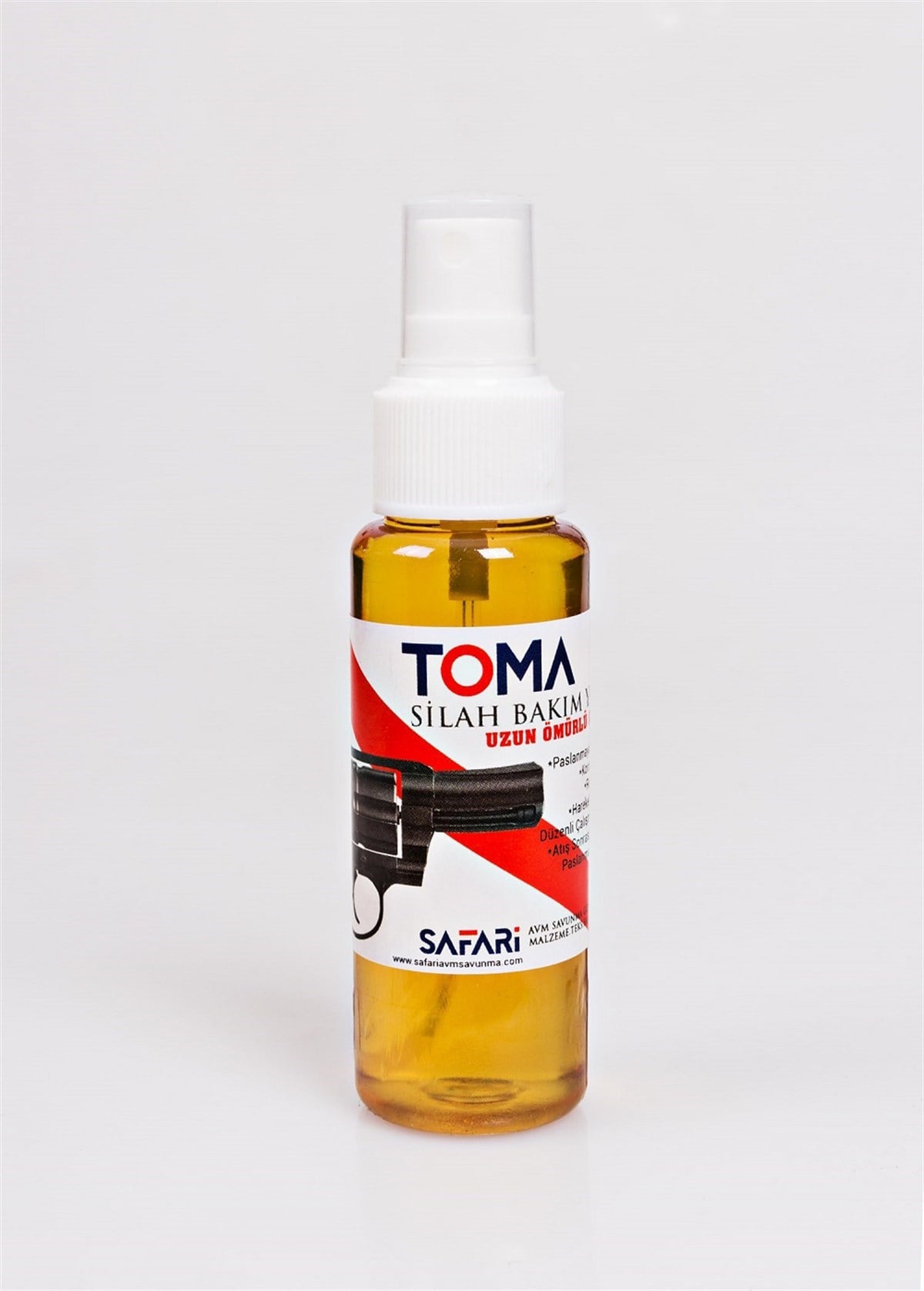 toma bakım silah yağı