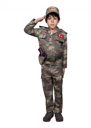 Asker Çocuk Dijital Kamuflaj Takımı