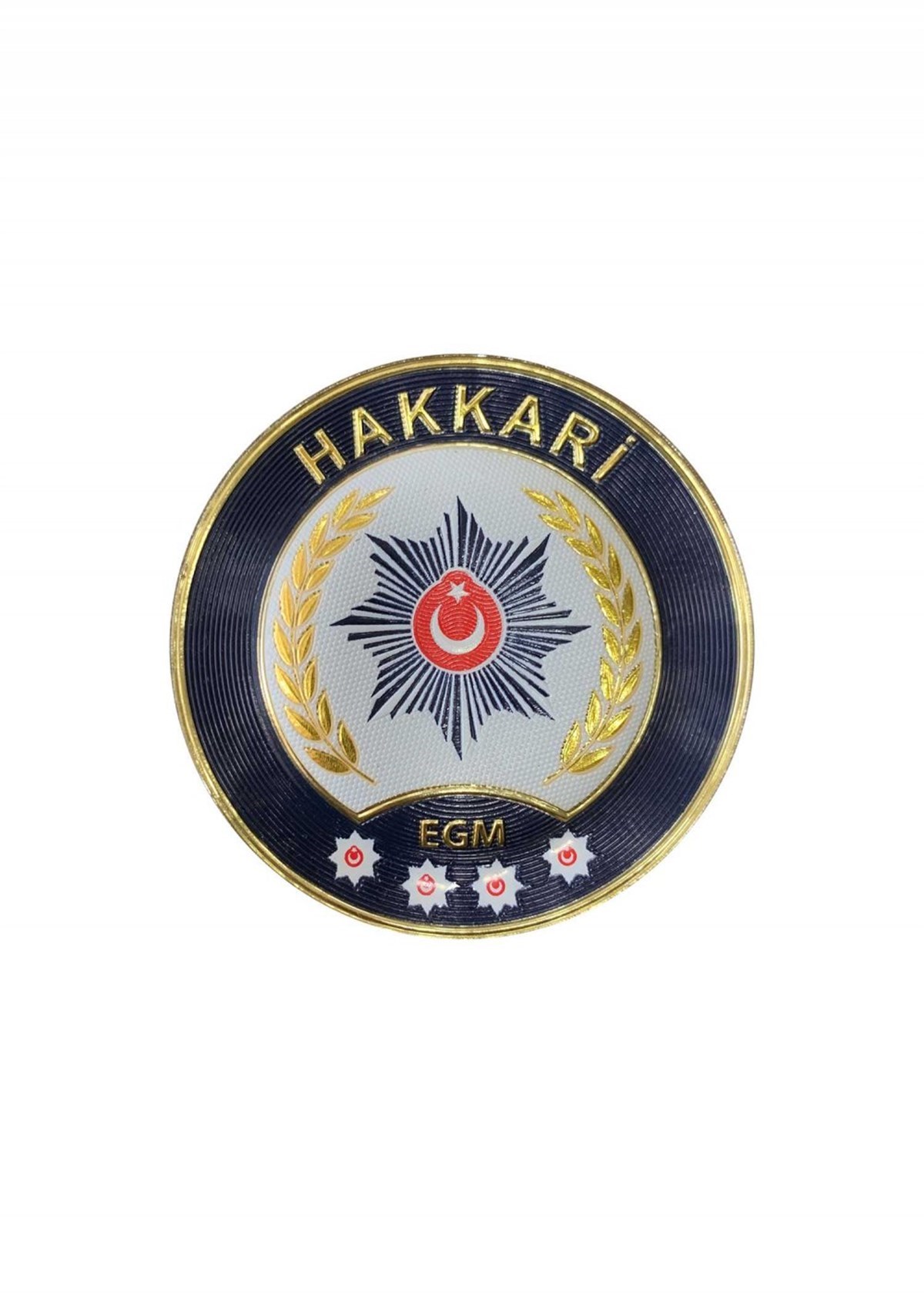 3 Boyutlu Hakkari İl Arması 3D TPU Sistem Yeni