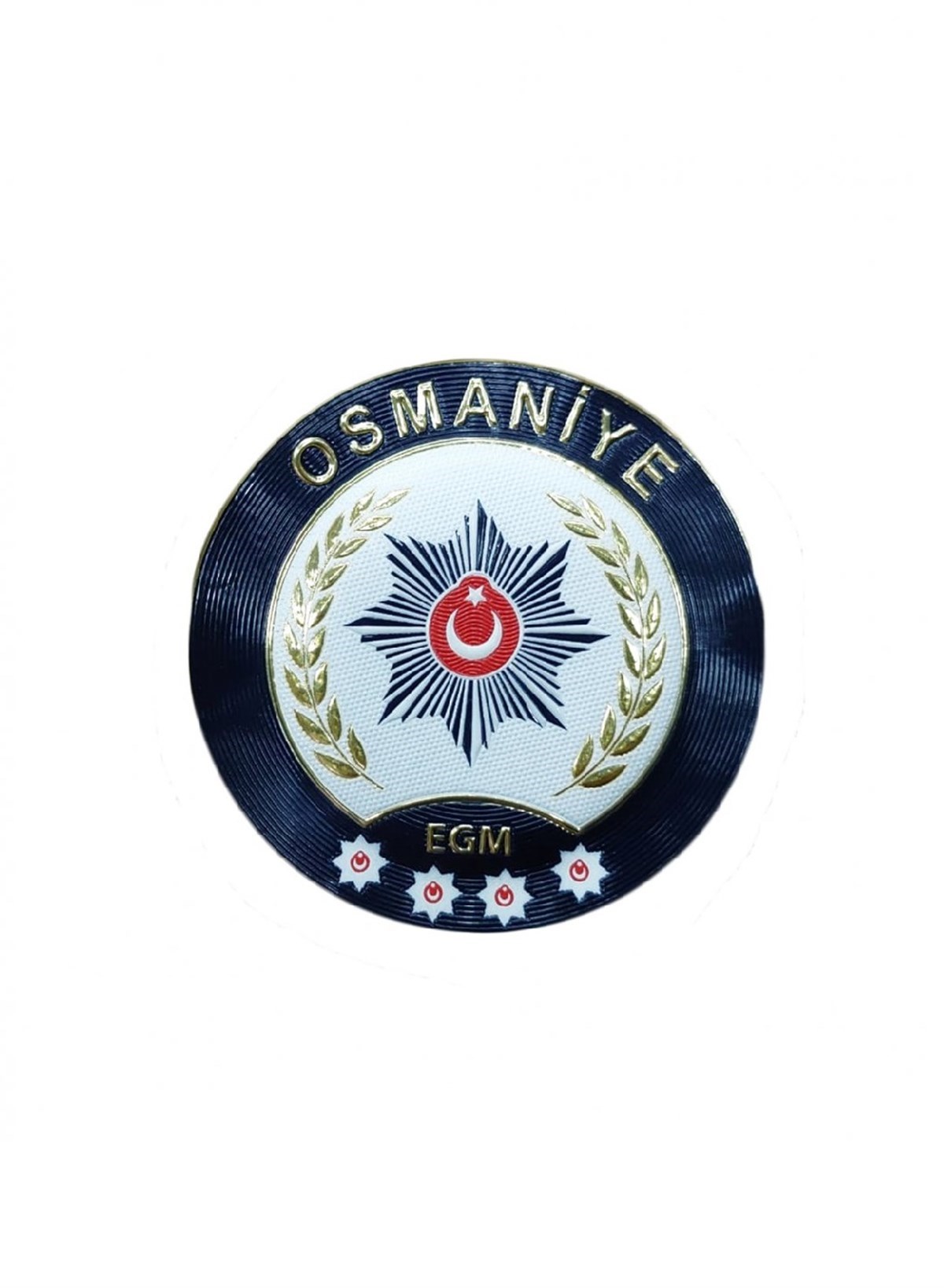 3 Boyutlu Osmaniye İl Arması 3D TPU Sistem Yeni