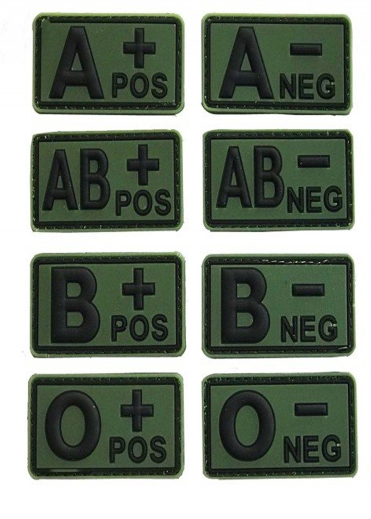 Haki Silikon PVC Kan Grubu Arma