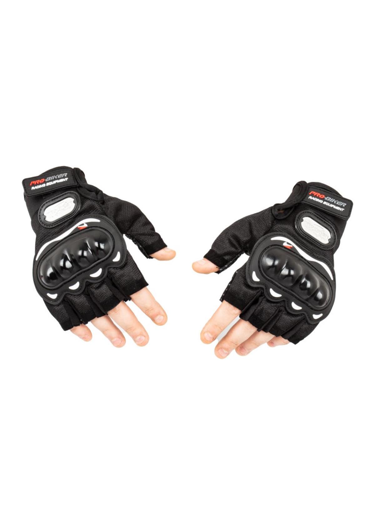 Outdoor EldivenPro Biker Racing Siyah  Motorcu Eldiven