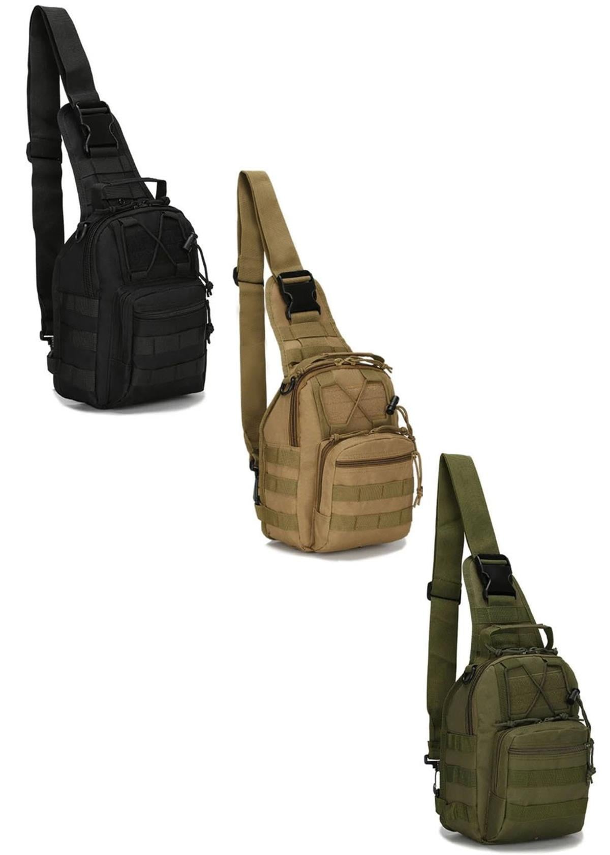Outdoor SaatTactical Shoulder Çanta