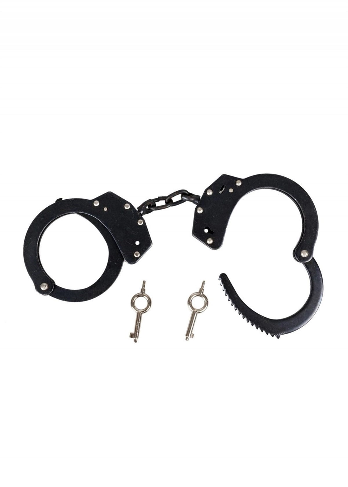 Siyah Metal Polis Kelepçesi