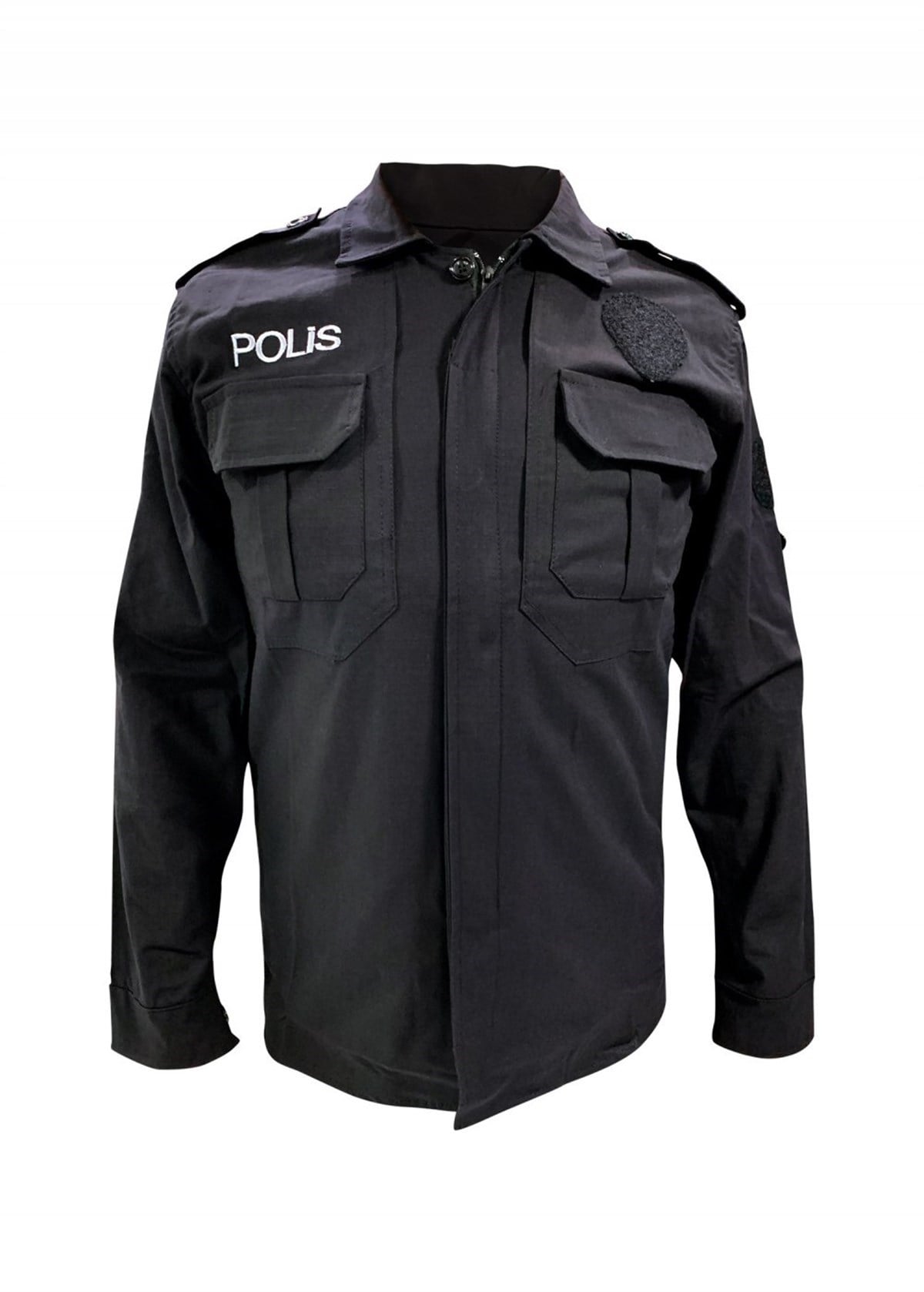 Siyah polis gömleği