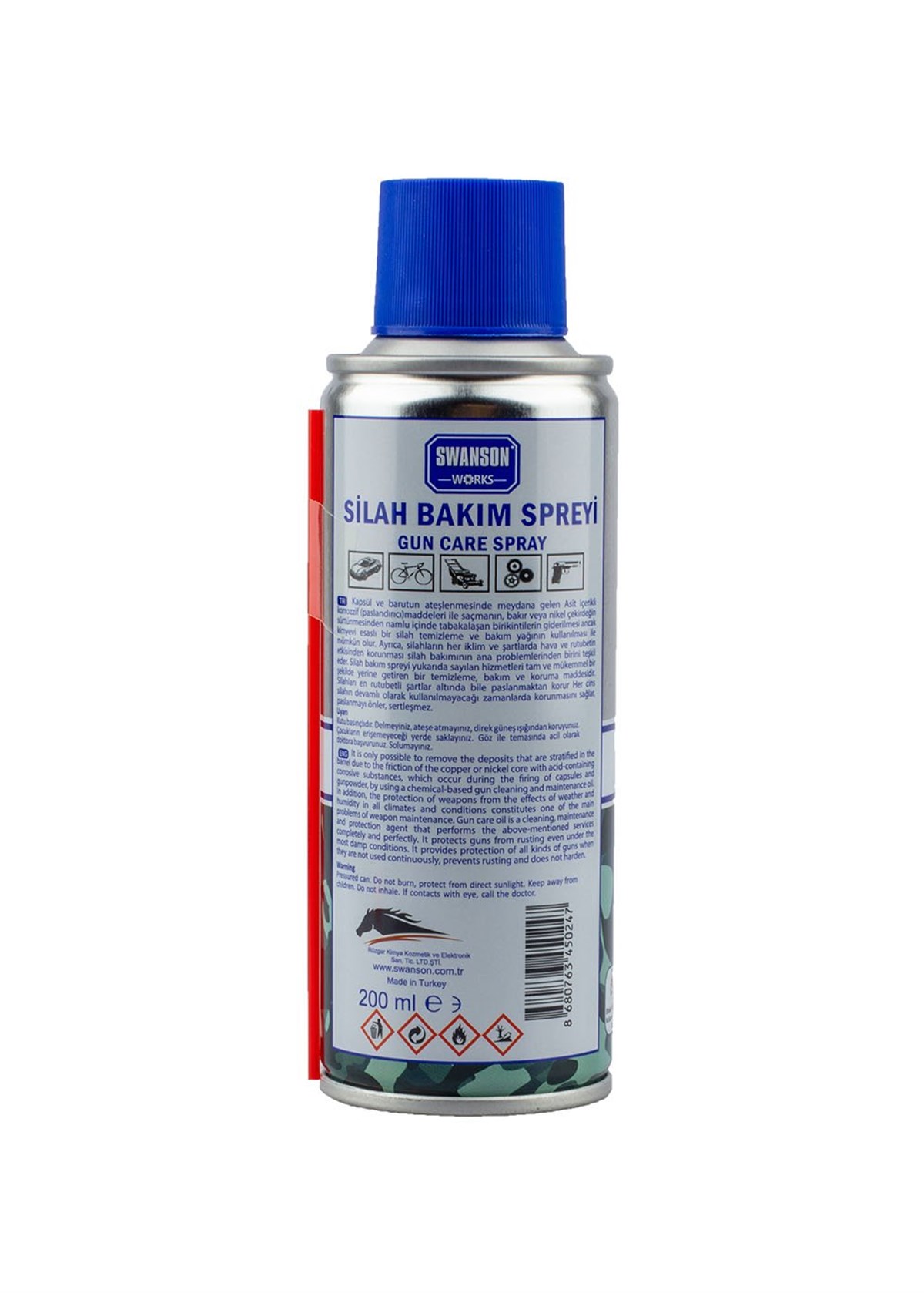 Swanson Sw-141 Silah Bakım Spreyi