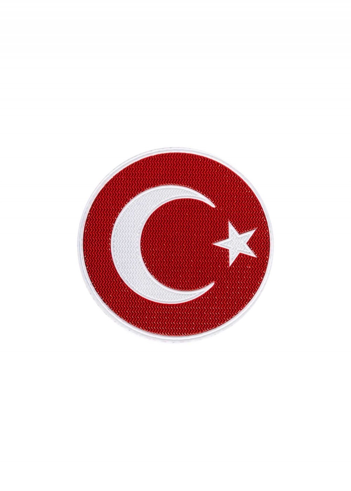Türk Bayraklı 3 Boyutlu Polis Arması 7cm Çapında