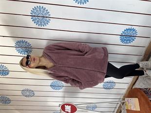 GÜL KURUSU PELUŞ CEKET 