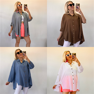 OVERSIZE  BONİ GÖMLEK