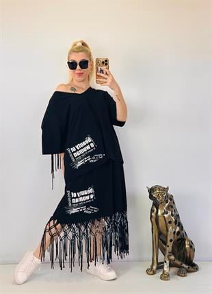 TASARIM BOHO ETEKLİ TAKIM 