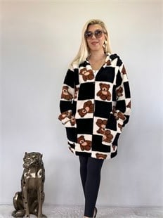 TEDDY DESEN PELUŞ CEKET 