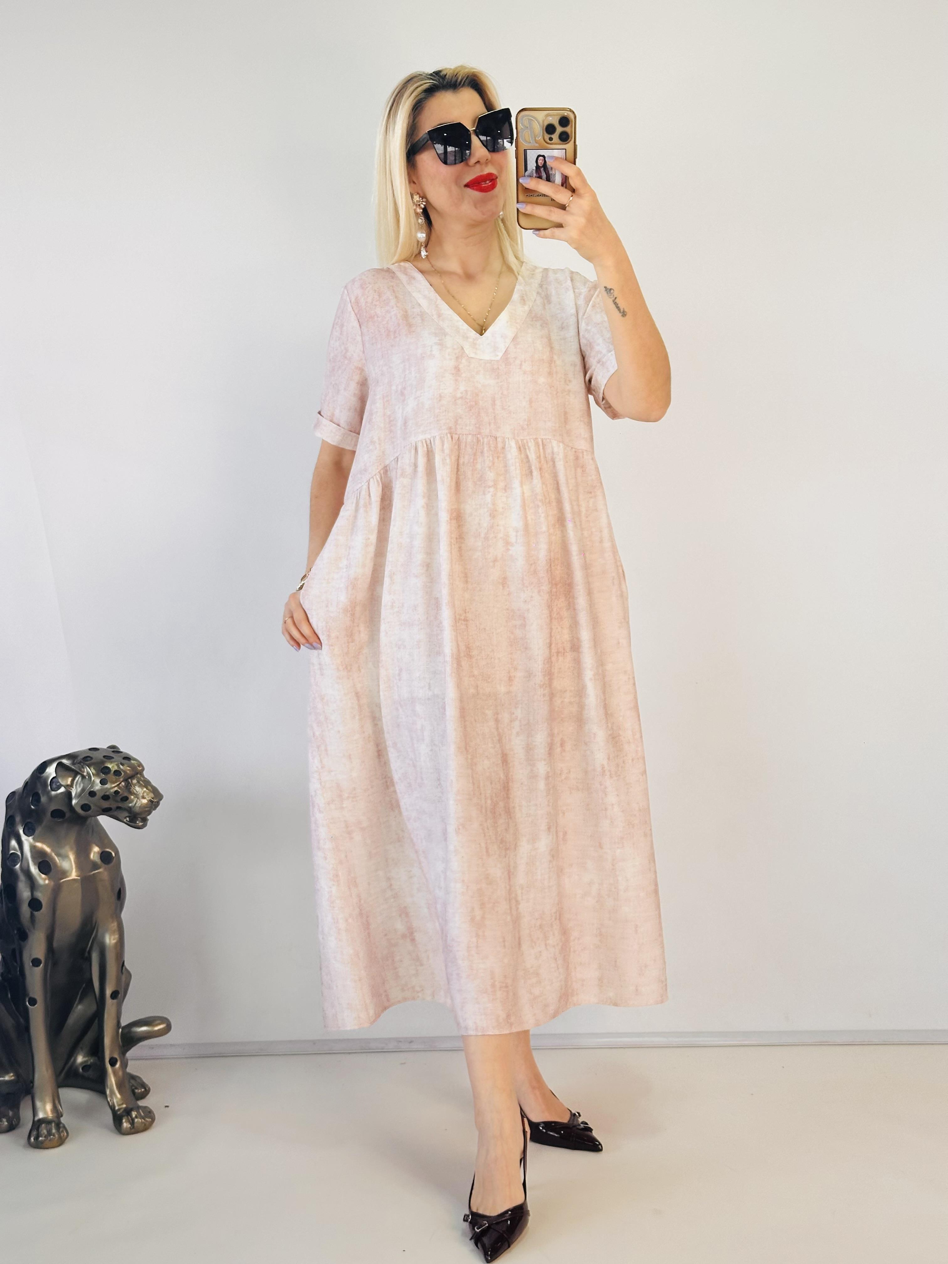 Vera Elbise Toz Pembe 