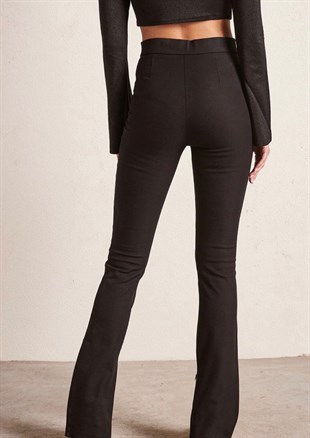 Zara Model Paçası Fermuarlı Pantolon