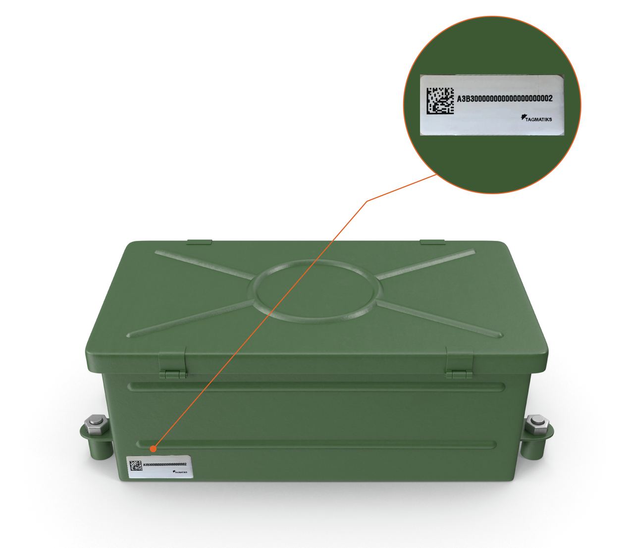 RFID Tags on Metal Used on Metal Surfaces image