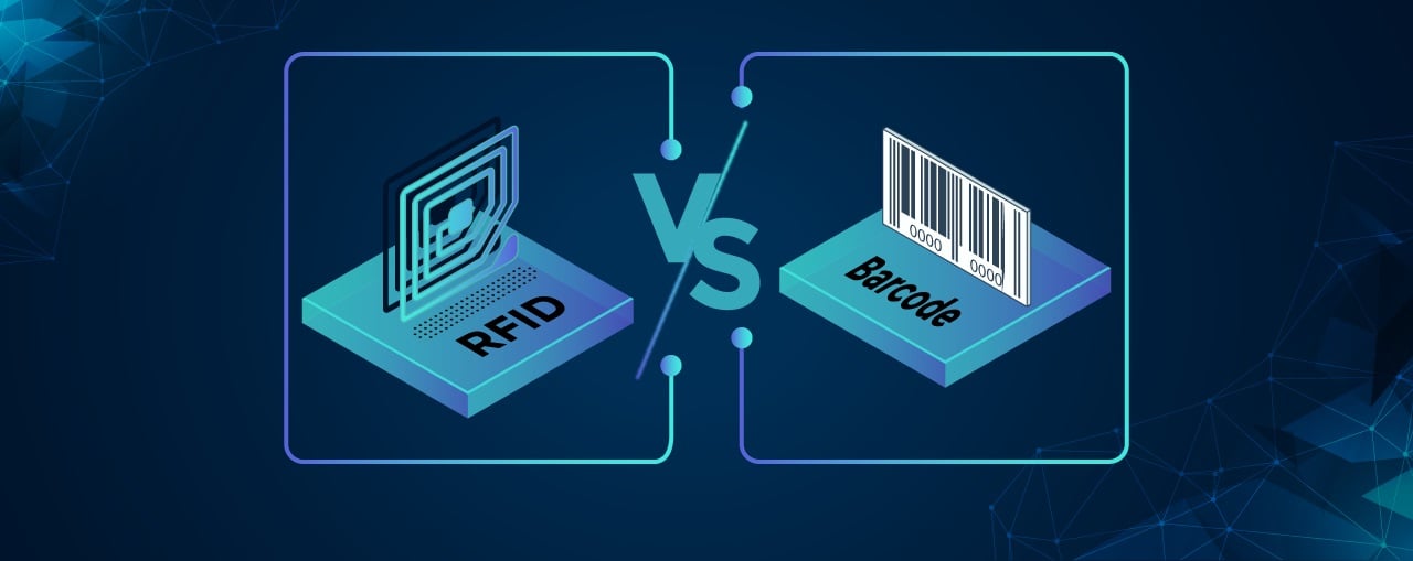hal taelam aliakhtilafat bayn RFID walbarkud?