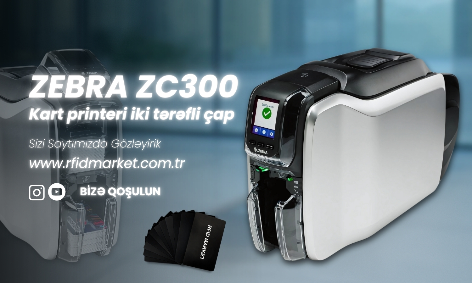 zc300 kart yazıcı
